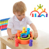 Stacking Rainbow Blocks Toy