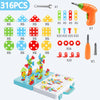 Kids Drill Screw Nut Puzzles Toy