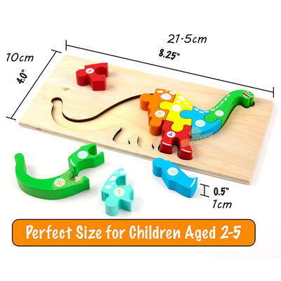 Montessori Wooden Toddler Puzzles