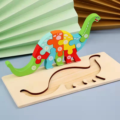 Montessori Wooden Toddler Puzzles