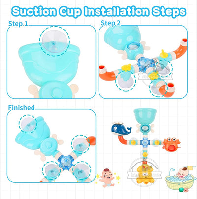 Baby Bath Sucker Toy