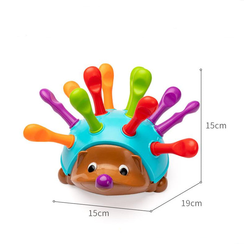 Fridja Baby Concentration Training Toys Hedgehog for Ages 18+ Months Toddler Learning Toys, Fine Motor and Sensory Toys, Educational Toys for Toddlers